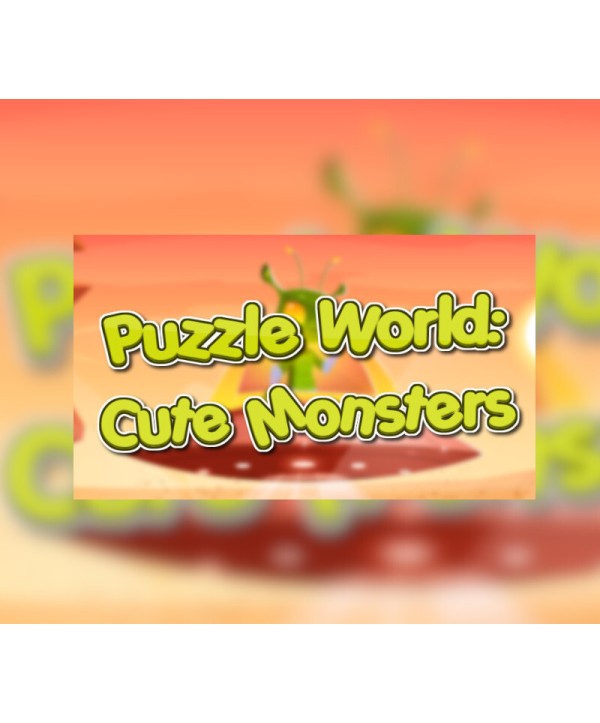 Puzzle World: Cute Monsters Steam Key GLOBAL